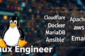 do full stack setup for linux, includes securities, email, domain, web server
