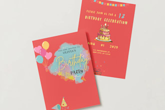 make an invitation card for you