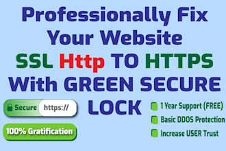 fix your website SSL and configure https issues with care