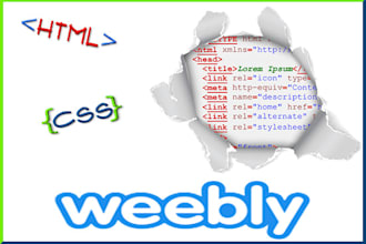 professionally edit your weebly site