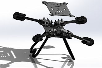 do perfect 3d design of manufacturable, rotary wing vtol uav