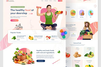 develop wordpress shopify website design with responsive web design