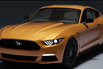 prepare car for 3d printing, car modeling, stl file, car interior and exterior