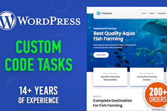 make any fix to your wordpress website
