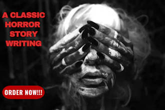 create horror story, true crime story, ghost story, mystery, creepy story