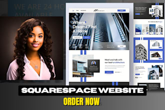 be your squarespace design expert, editor, build modern squarspace website