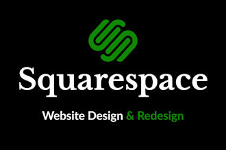 build, develop, design or redesign squarespace website