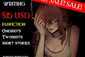 write fanfiction based on your prompt sale