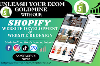 professionally develop shopify website, shopify store, shopify design, shopify