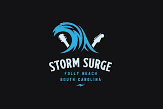 design rock country band logo