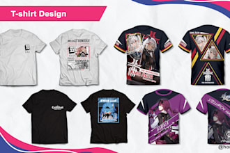 make you custom bootleg anime t shirt design