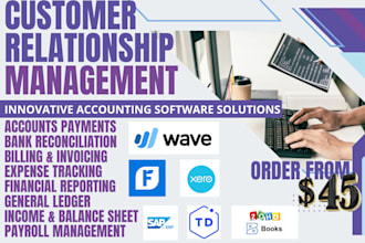 setup workflow for zoho data snipper taxdome xero netsuite wave quickbooks crm