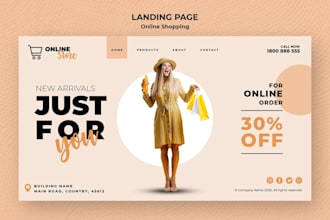 design stunning shopify landing pages for high conversions