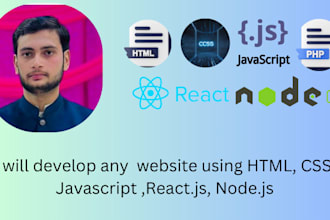 write code javascript, react, PHP, mern web application