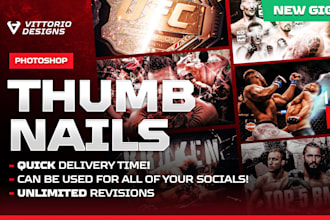 create thumbnail art for your channel