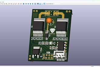 do professional pcb design and layout for your electronics projects