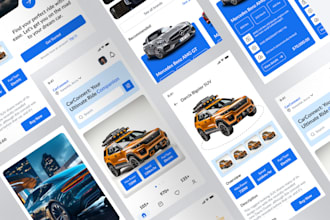 develop car dealership app, car marketplace app, car rental app, p2p car app
