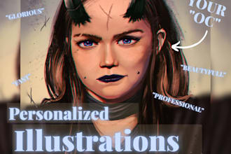 illustrate your book, novel, or original character