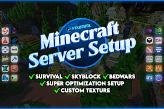 do advanced minecraft server setup