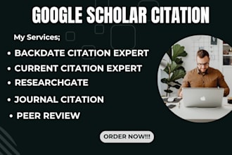 increase your google scholar citations h index in a peer reviewed index journal