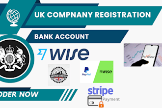 do UK company registration with UK bank account in UK