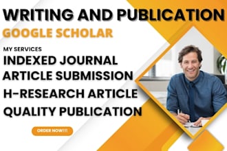 write and publish article in google scholar peer reviewed journal