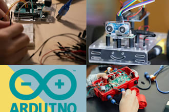 do electronics projects with arduino node mcu motors sensors and build circuit