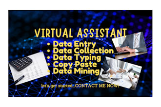 do accurate and detail oriented data entry
