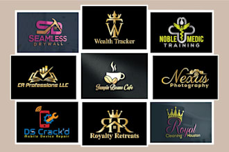 make modern minimalist stunning business logo design