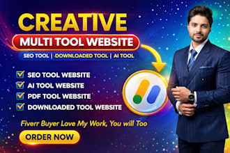 create tools website, SEO tools website, ai tools website, pdf tool website