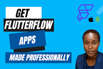 develop and maintain crossplatform apps in flutterflow and flutter