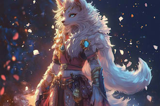 desing a dnd character art, fantasy concept art and oc