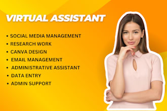 be your long term personal administrative executive virtual assistant