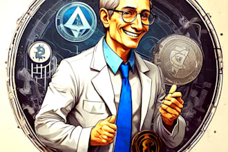 create funny meme art, meme coin art, crypto meme coin art