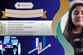 do tally prime bookkeeping, data entry, ledger setup and bank reconciliation