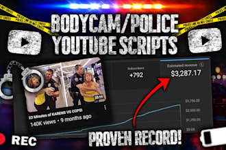 write a viral bodycam script for you