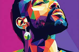 create your photo into awesome wpap pop art
