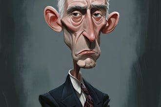 do create unique and funny caricature art