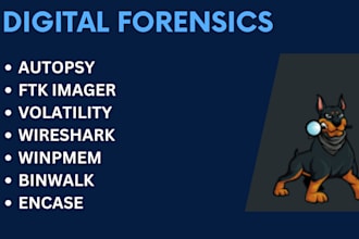 do digital forensics and cyber security project