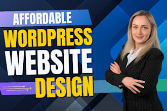do affordable and professional wordpress website design