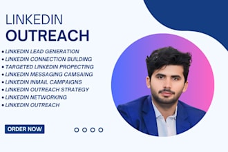 do linkedin outreach, appointment setting, lead generation