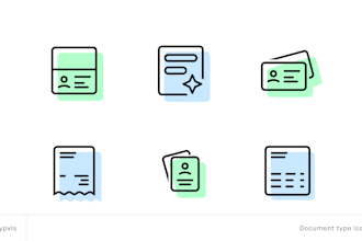 design custom scalable line icons in svg and png