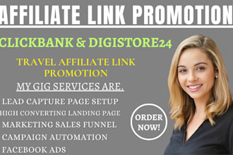 do passive income clickbank, travel and digistore24 affiliate link promotion
