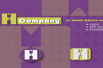 crate unique modern app icon, favicon and logo in 24 hours