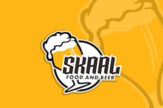 design a premium modern logo for your bar, pub, or nightclub