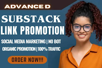 do viral promotion for your substack page link to real and active audience