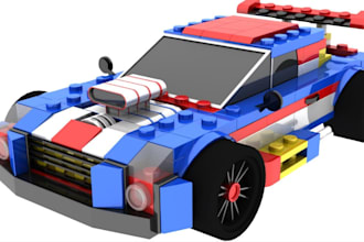 3d lego model lego pieces lego set lego part list with manual instruction