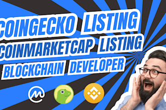 get your token listed on crypto blockchain exchange platform both cmc cg
