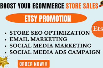boost your etsy sales, expert product listing and optimization