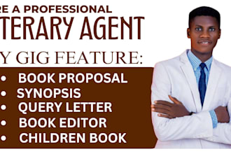 find literary agents for your book genre write query letter book proposal